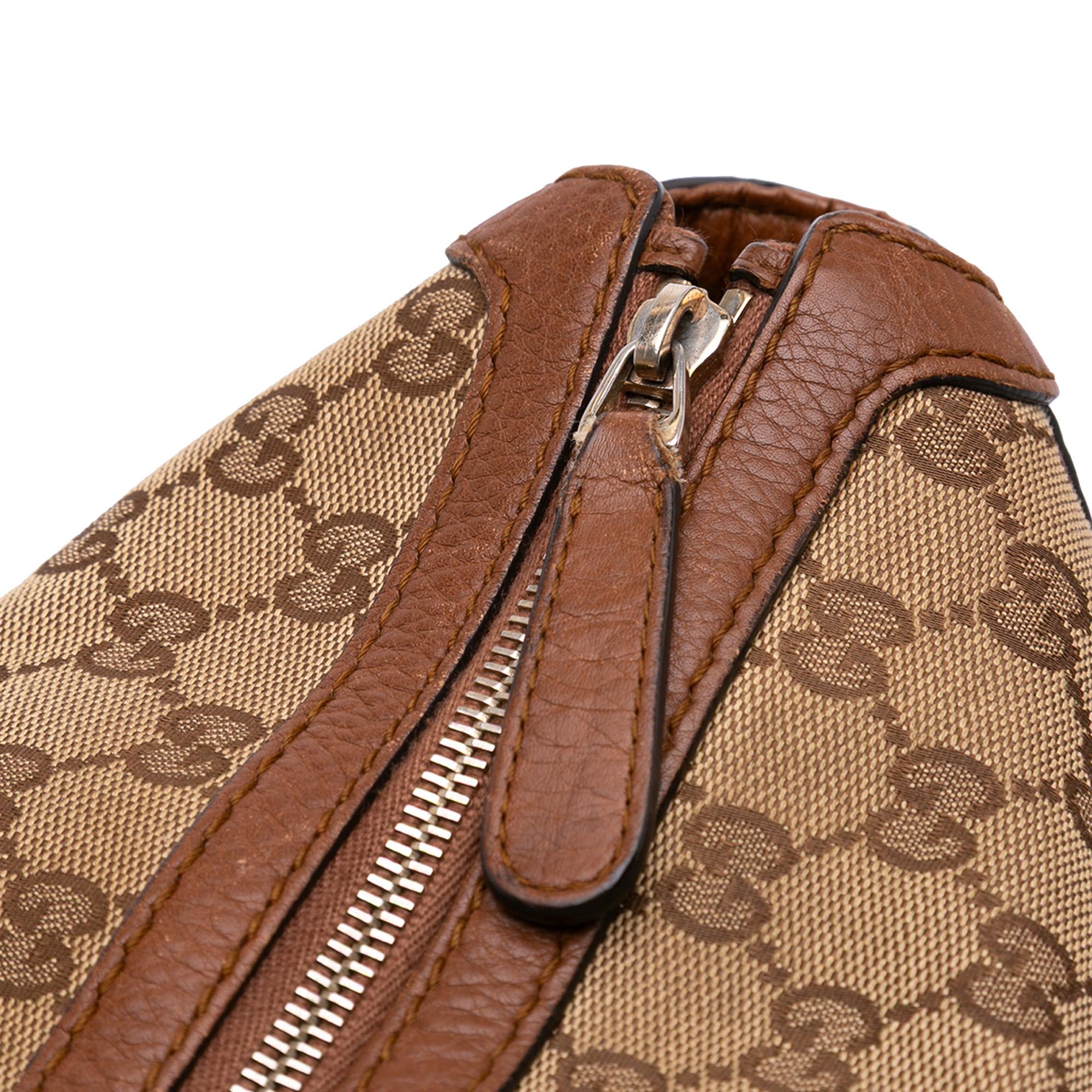 Gucci Medium GG Canvas Bella Shoulder Bag