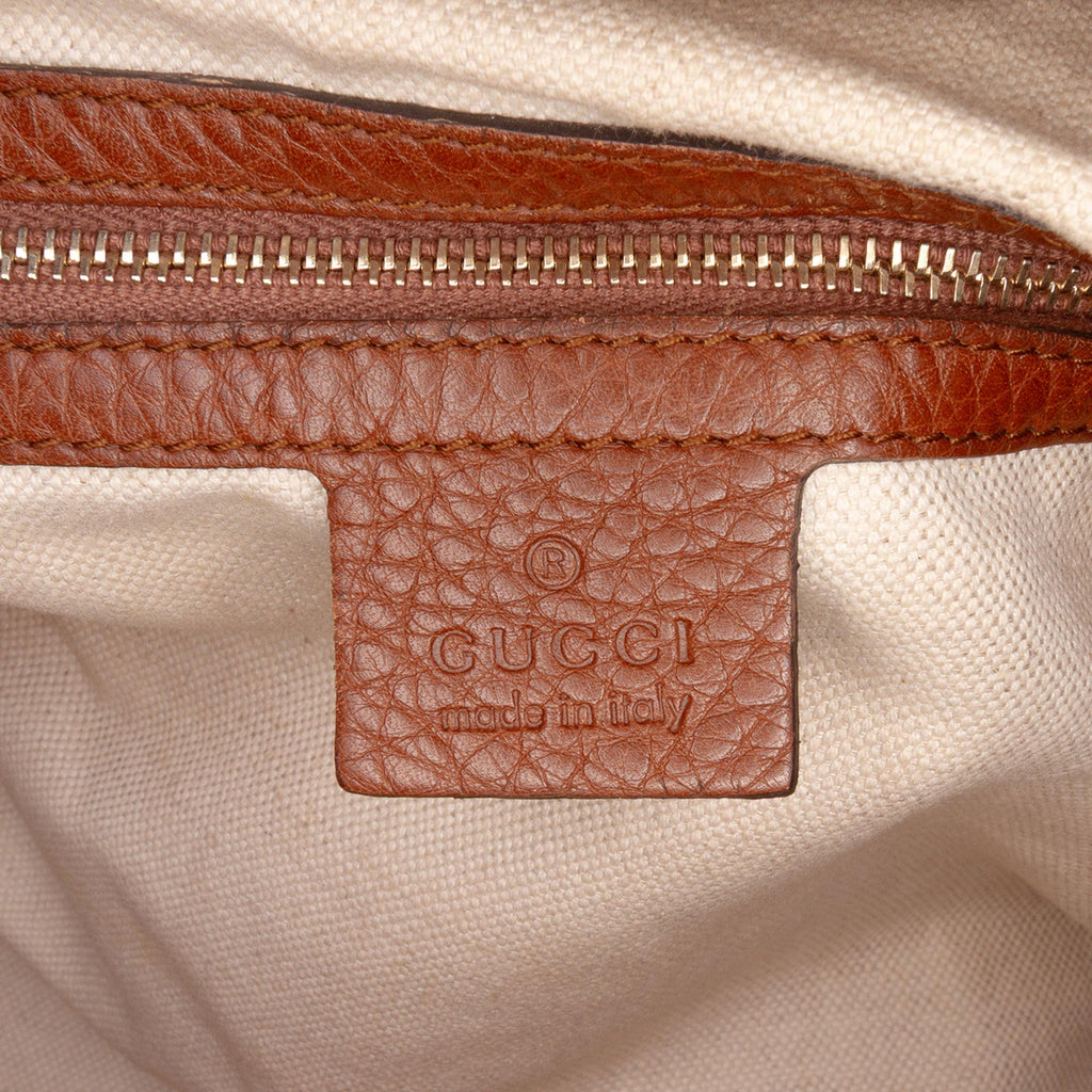 Gucci Medium GG Canvas Bella Shoulder Bag