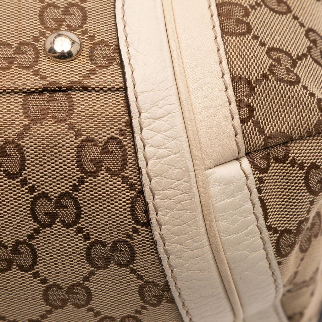 Gucci Medium GG Canvas Bella Shoulder Bag