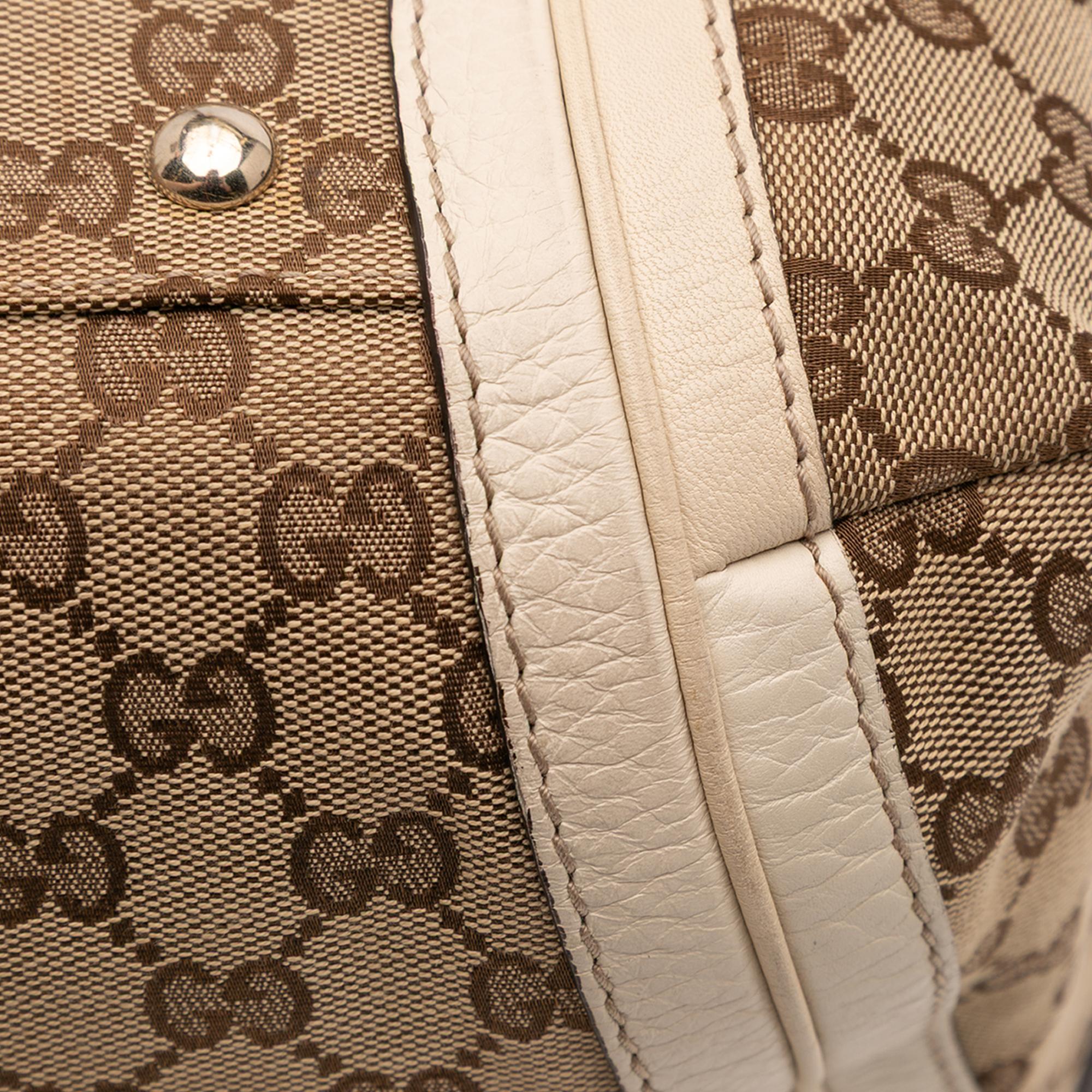 Gucci Medium GG Canvas Bella Shoulder Bag