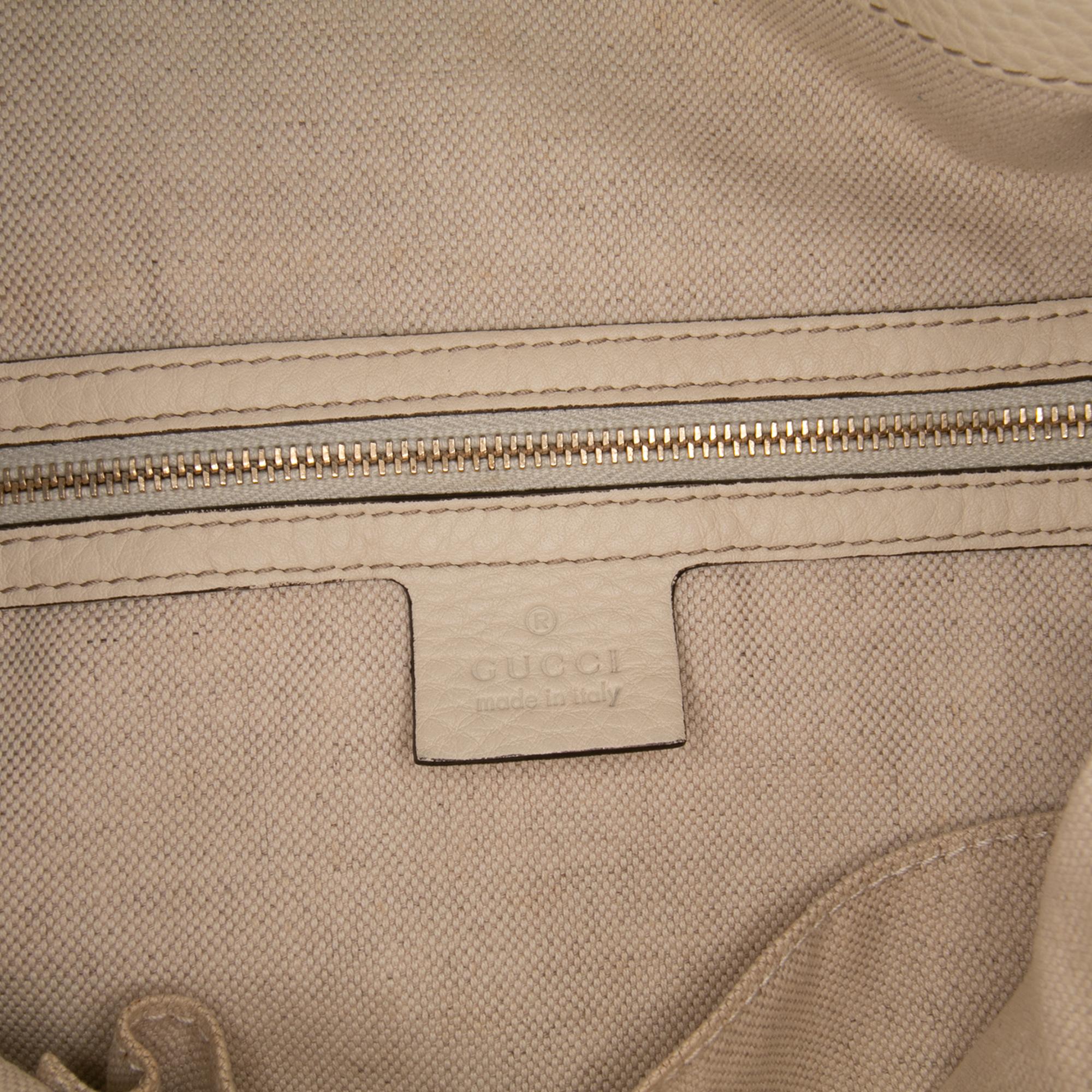 Gucci Medium GG Canvas Bella Shoulder Bag