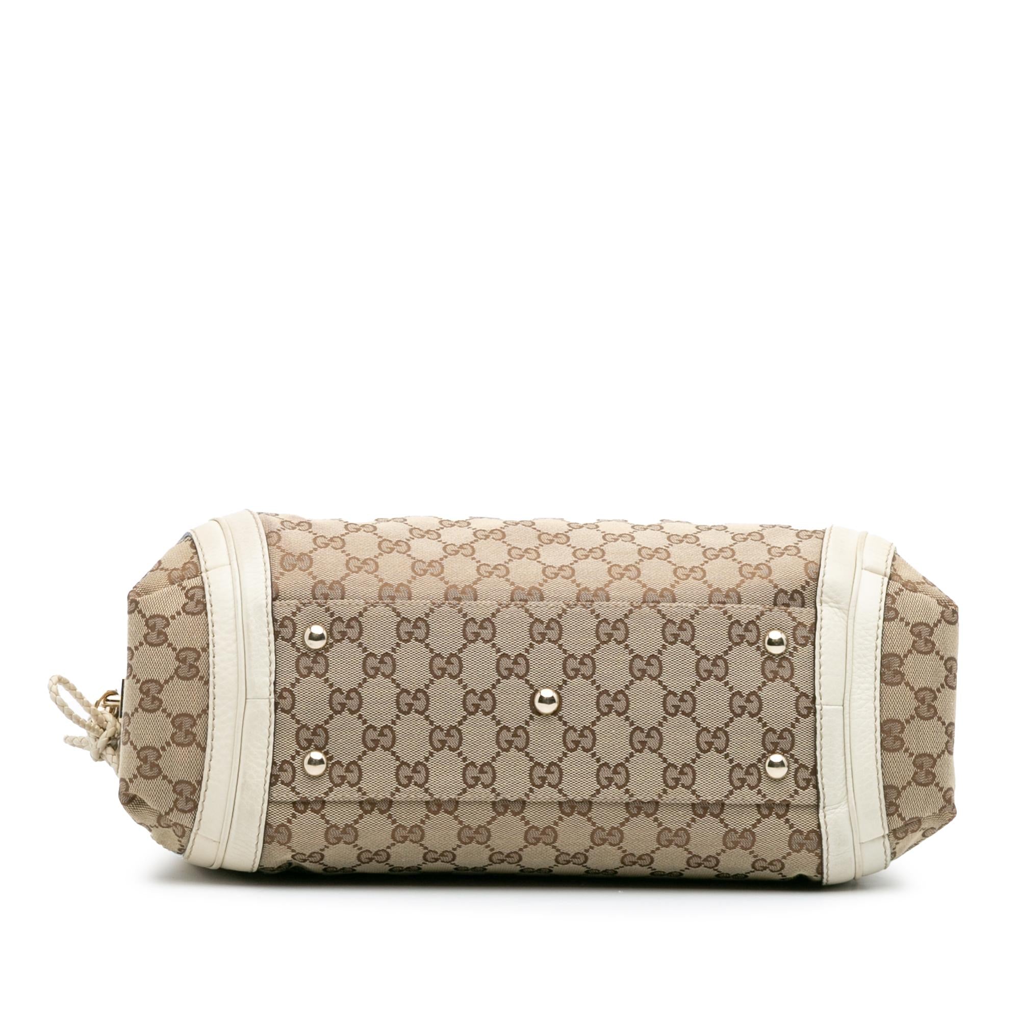 Gucci Medium GG Canvas Bella Shoulder Bag