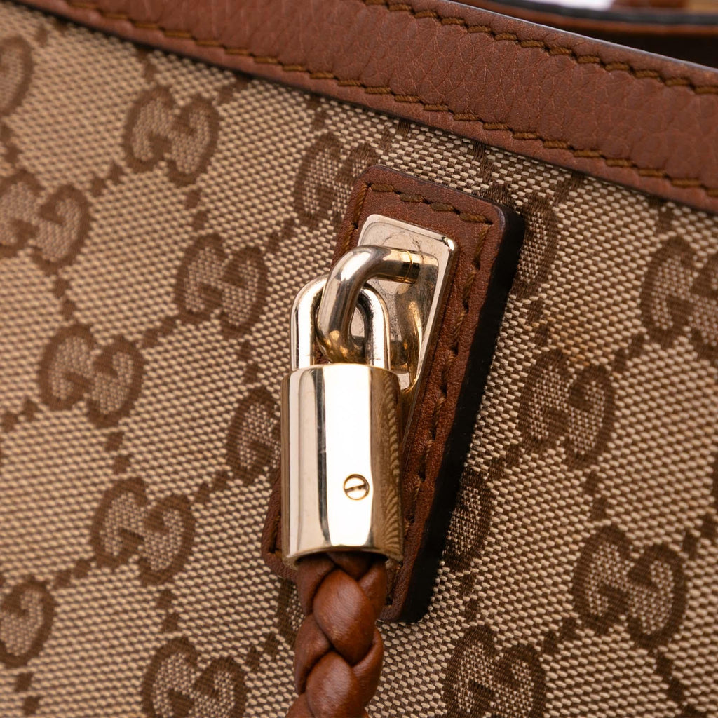 Gucci Medium GG Canvas Bella Tote