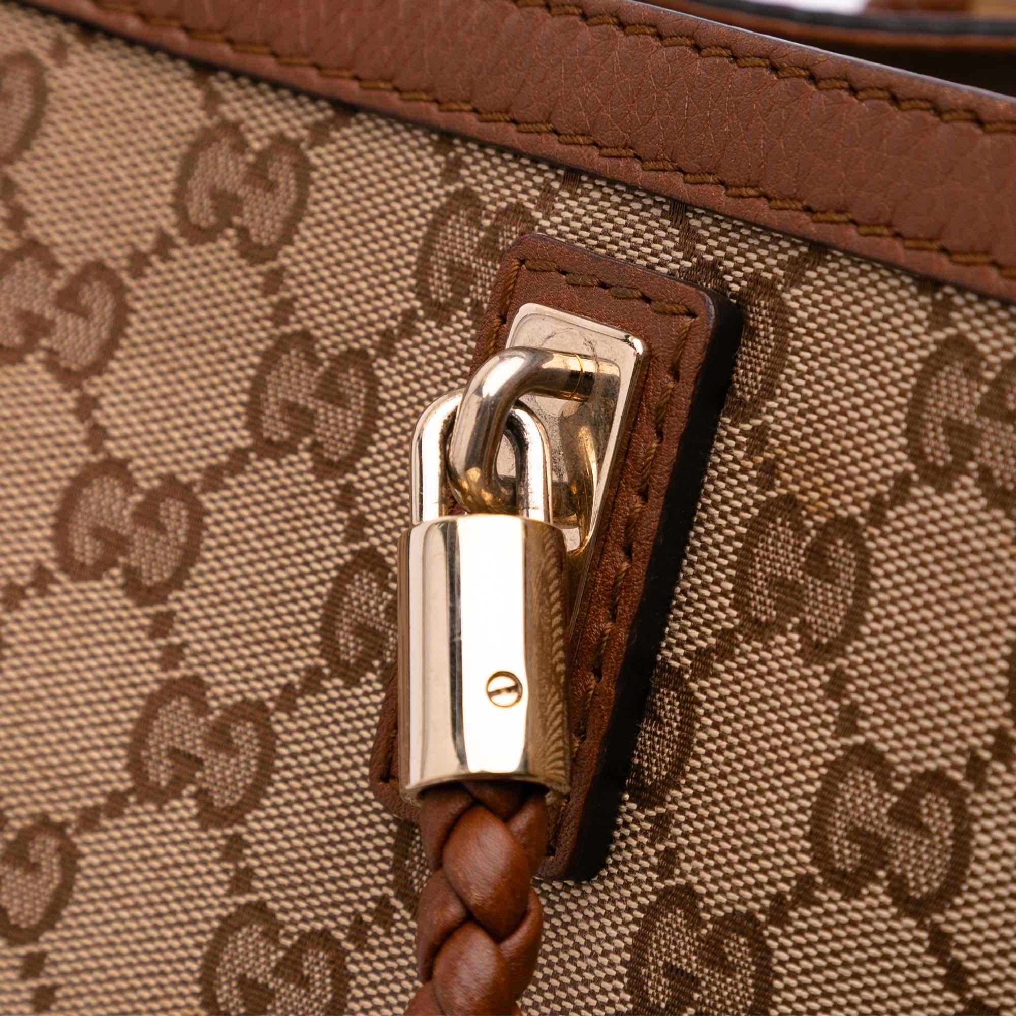 Gucci Medium GG Canvas Bella Tote