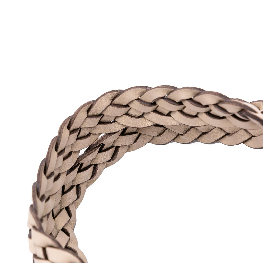Gucci Medium GG Canvas Braided Peggy Tote