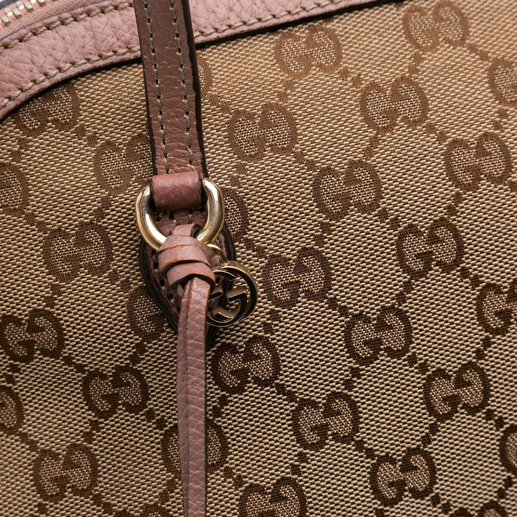 Gucci Medium GG Canvas Bree Dome Tote