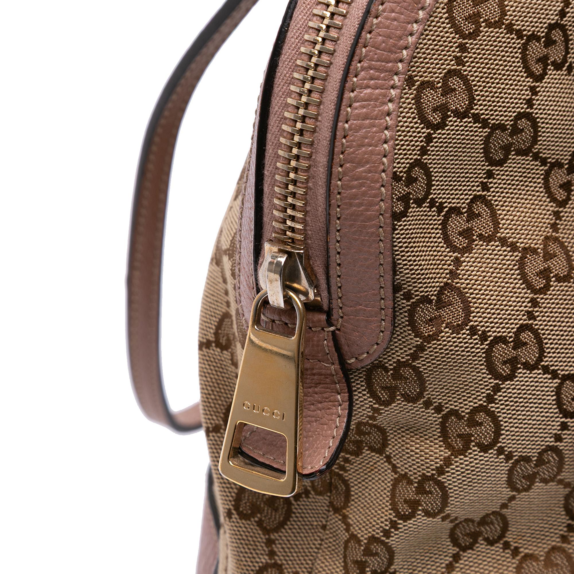 Gucci Medium GG Canvas Bree Dome Tote