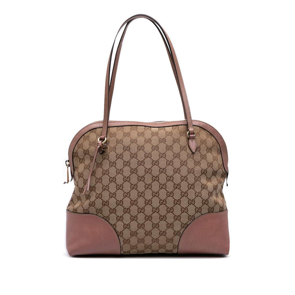 Gucci Medium GG Canvas Bree Dome Tote