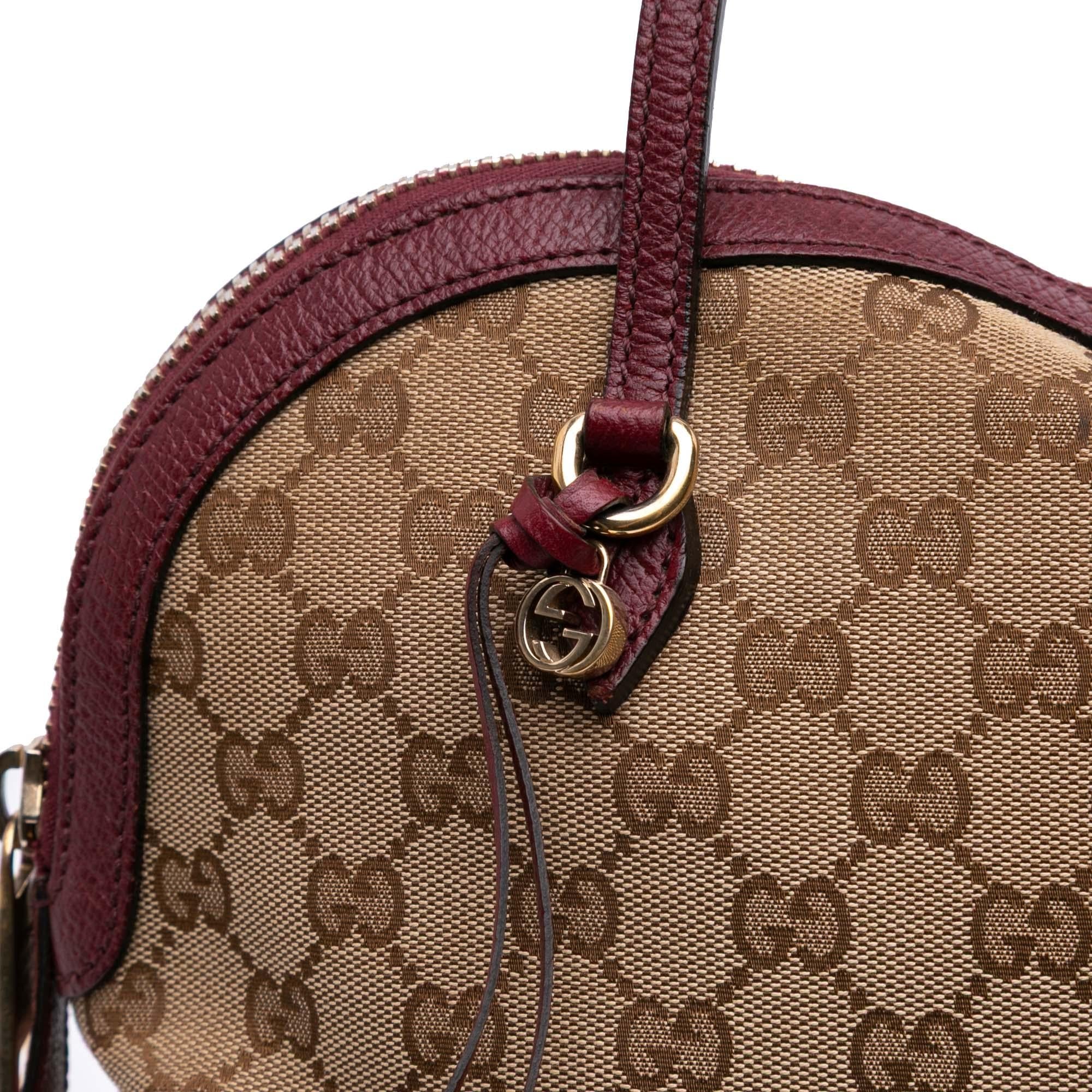Gucci Medium GG Canvas Bree Dome Tote