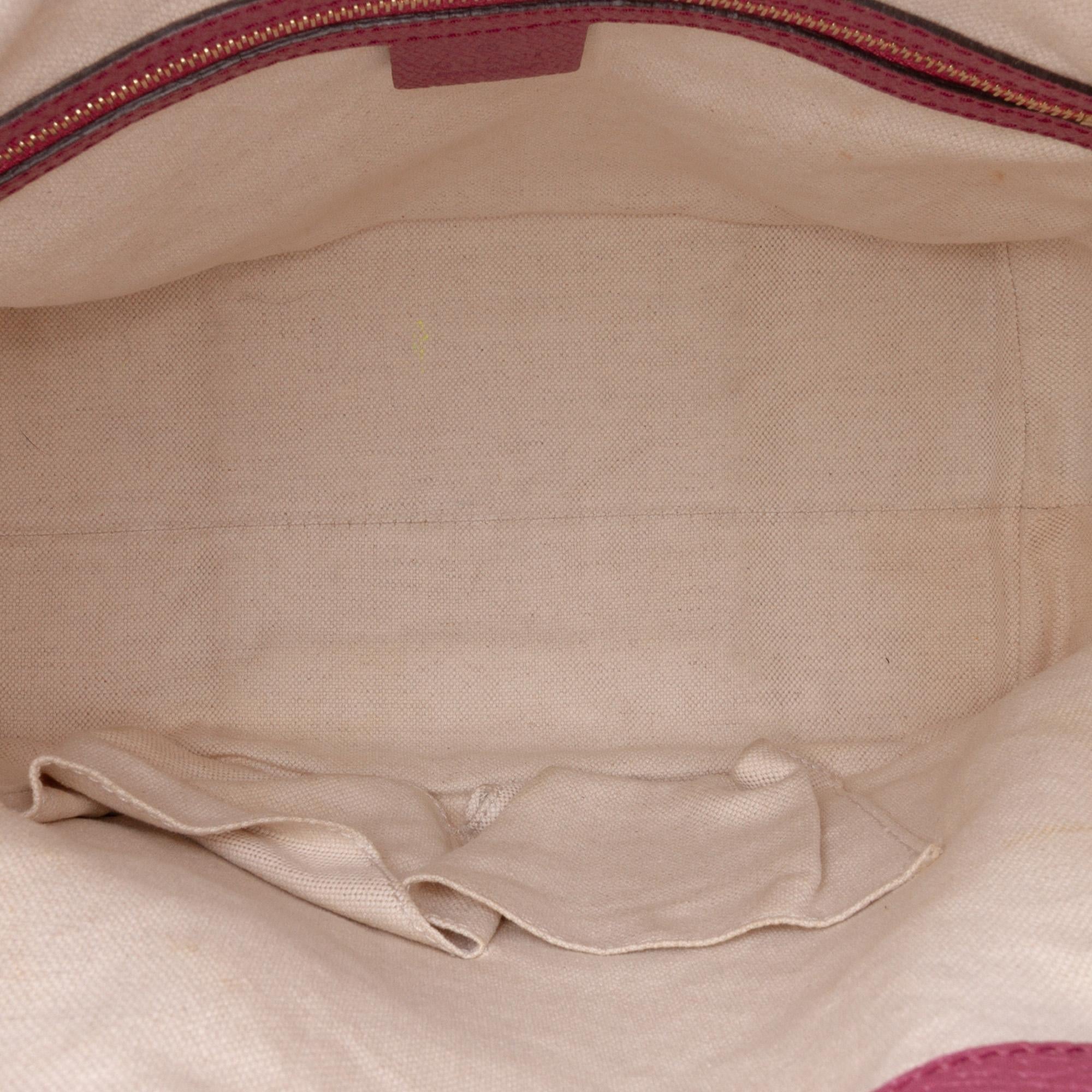 Gucci Medium GG Canvas Bree Satchel