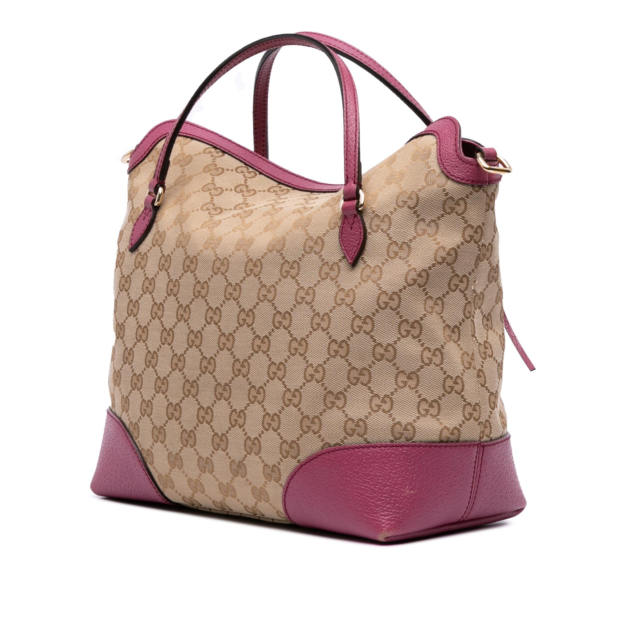 Gucci Medium GG Canvas Bree Satchel