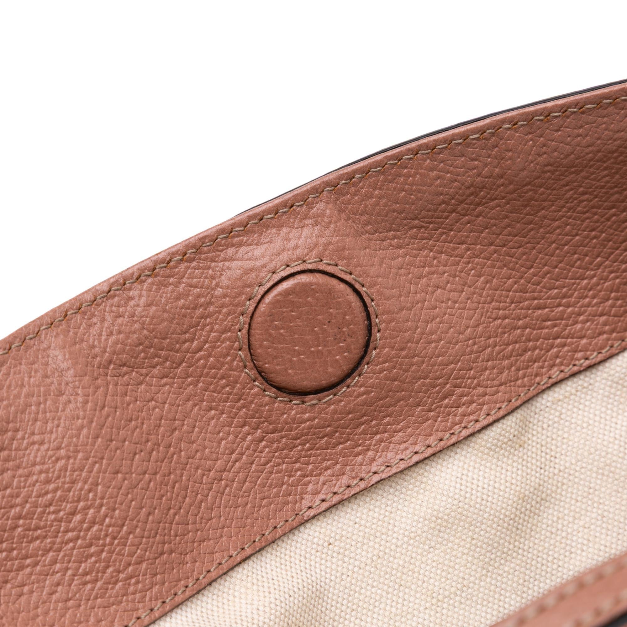 Gucci Medium GG Canvas Bree Satchel