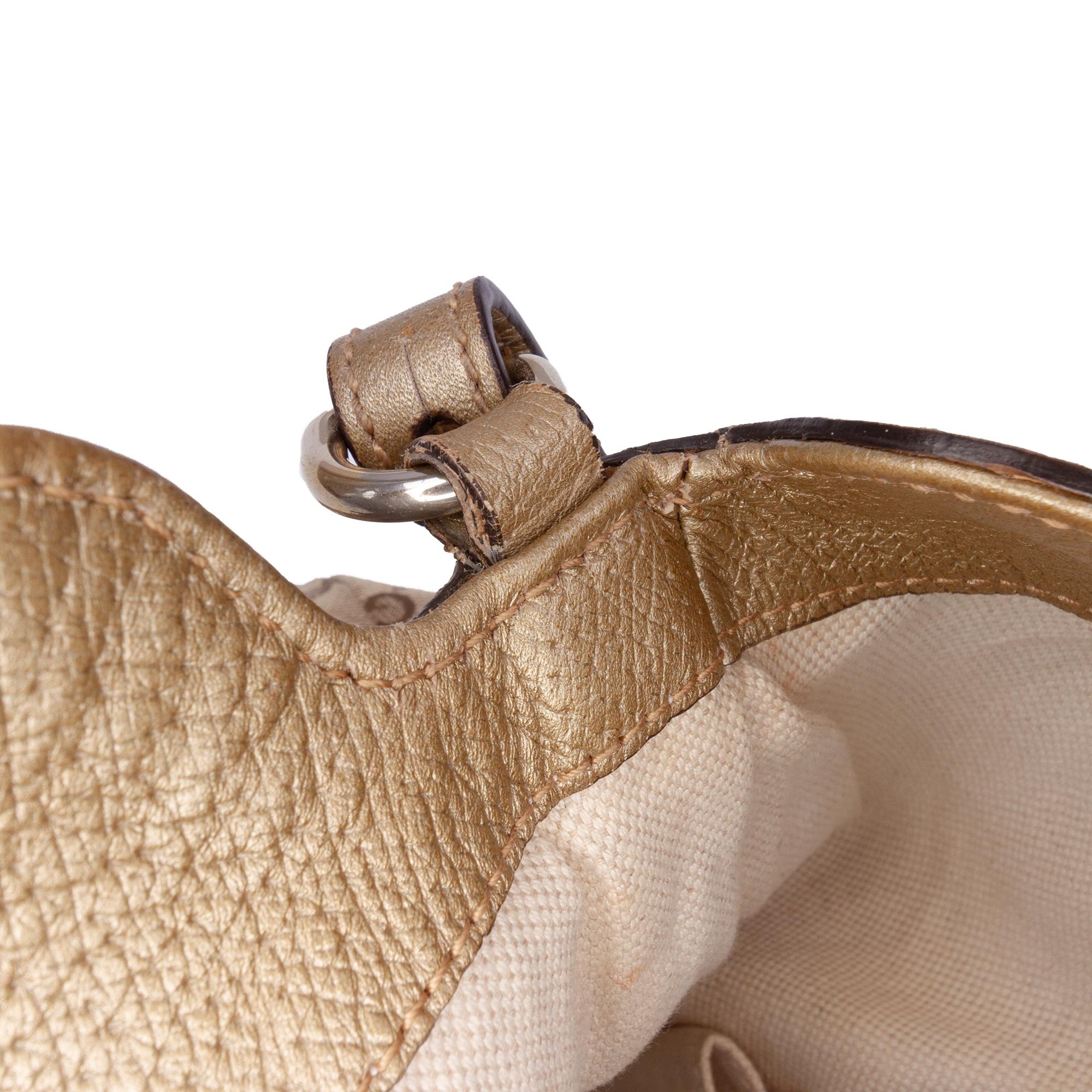Gucci Medium GG Canvas Bree Satchel