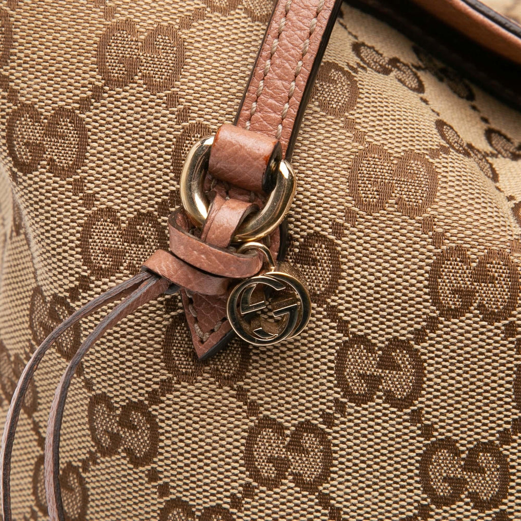 Gucci Medium GG Canvas Bree Satchel