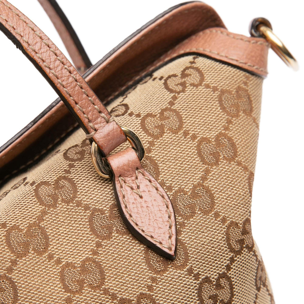 Gucci Medium GG Canvas Bree Satchel