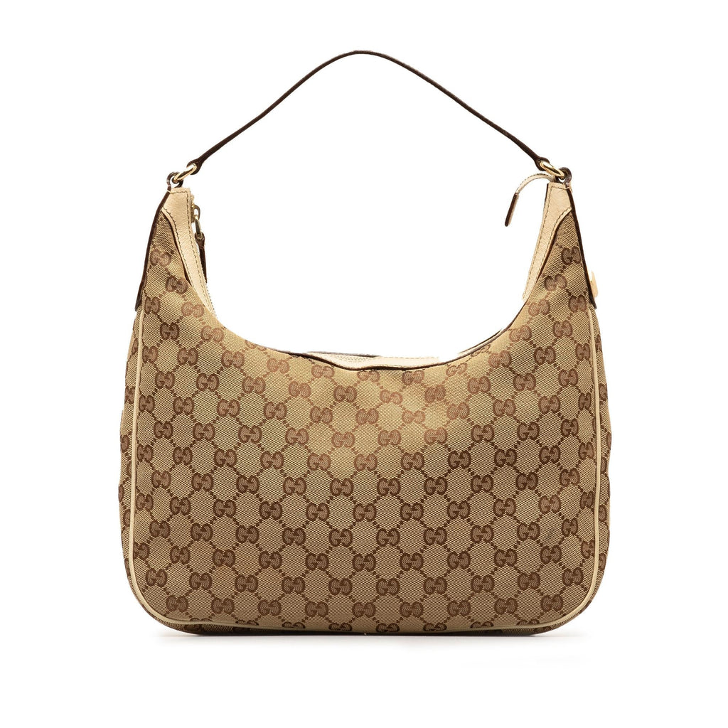 Gucci Medium GG Canvas Charmy Hobo (SHG-ZQzwN6)