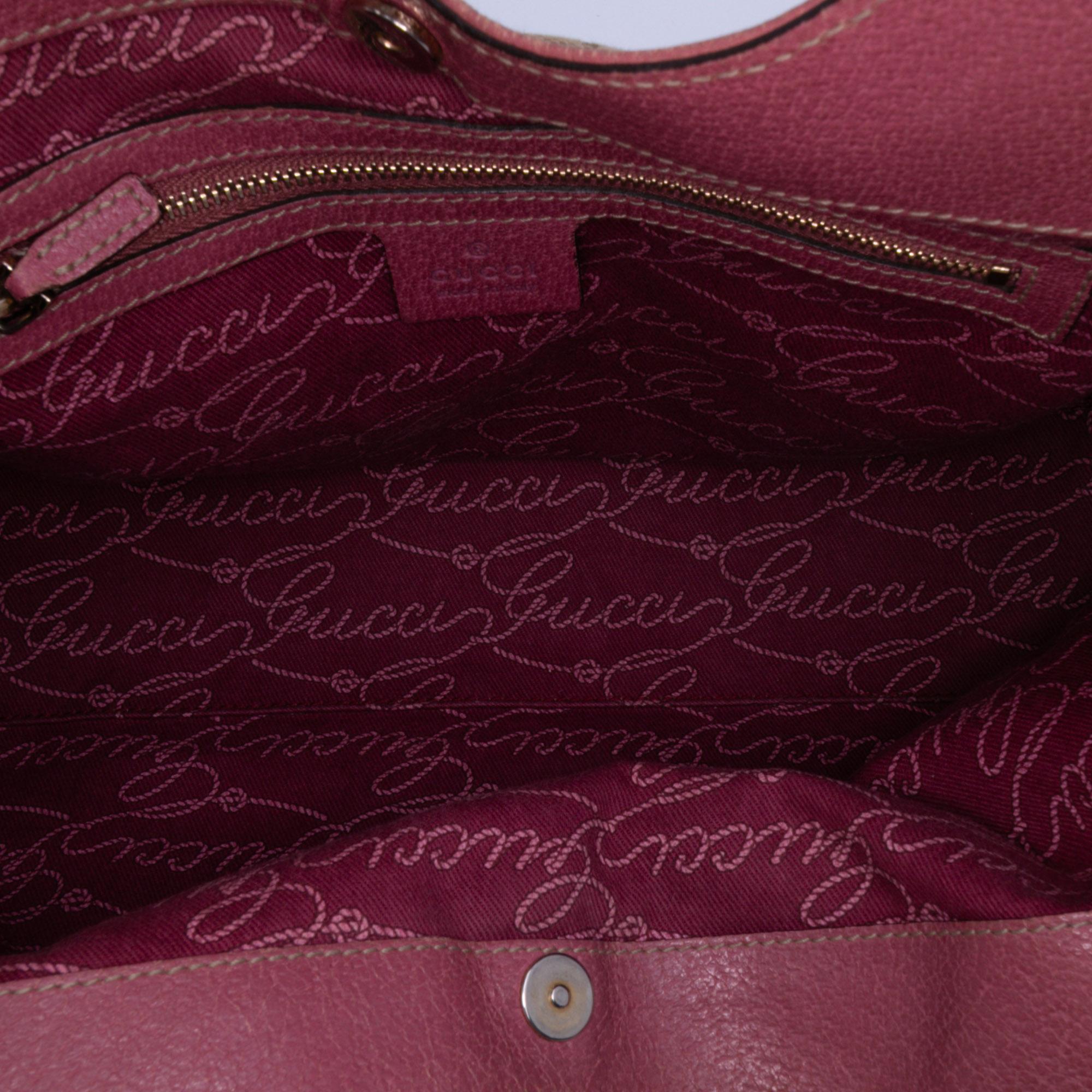 Gucci Medium GG Canvas Charmy Shoulder Bag