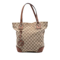 Gucci Medium GG Canvas GG Charm Tote