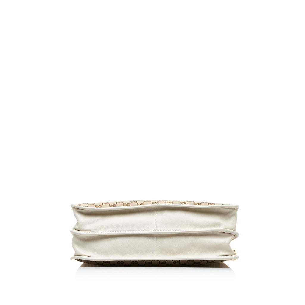 Gucci Medium GG Canvas Horsebit 1955 Tote (SHG-vcUCLM)
