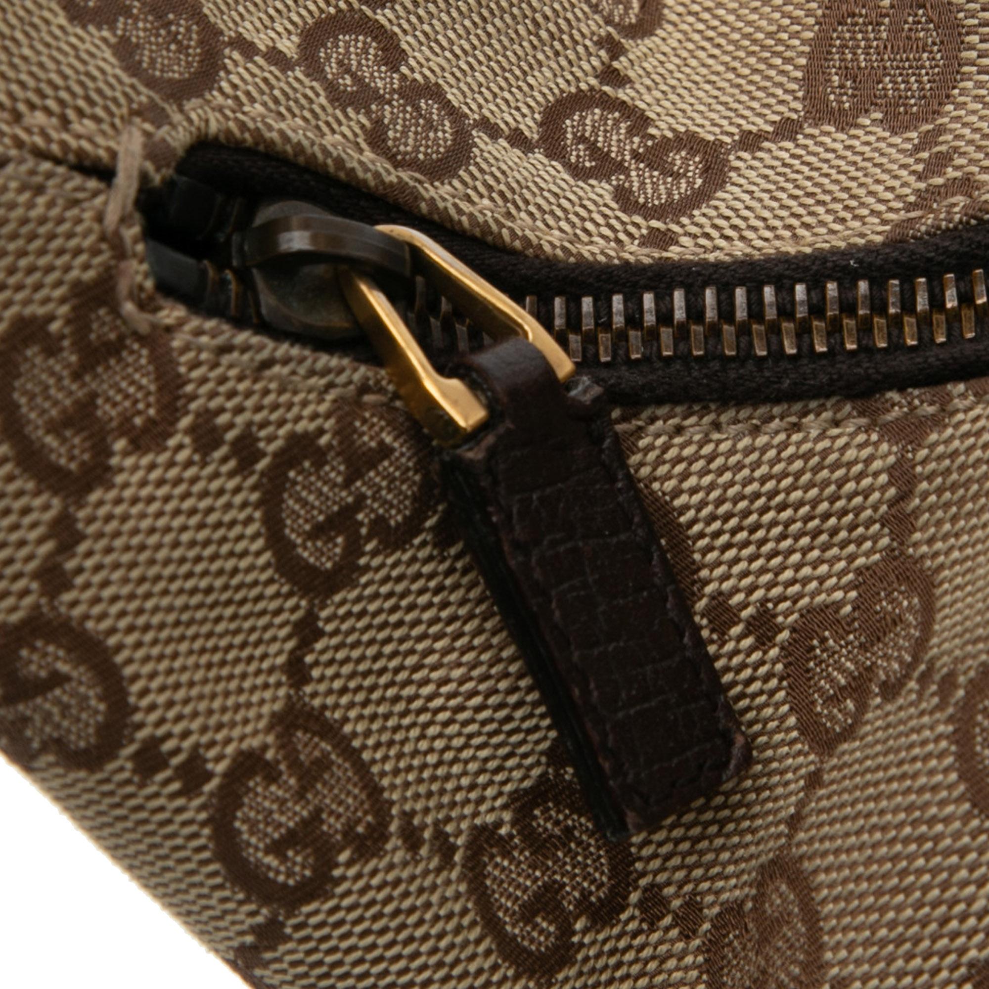 Gucci Medium GG Canvas Horsebit Hobo (SHG-EgWdH2)