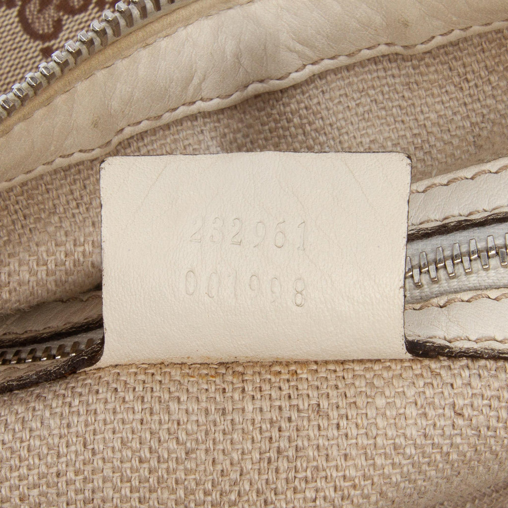 Gucci Medium GG Canvas Icon Bit Satchel