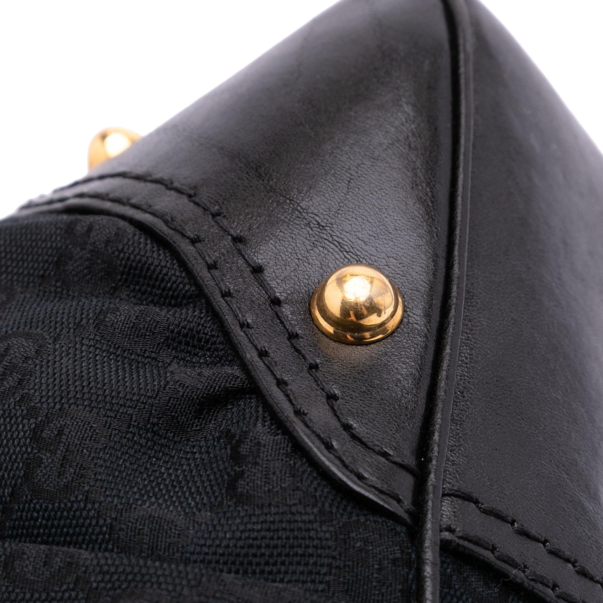 Gucci Medium GG Canvas Jockey Hobo