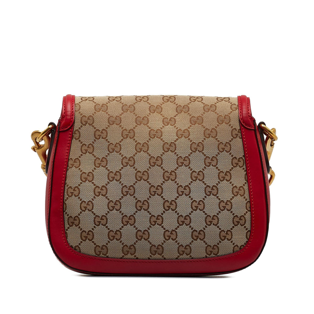 Gucci Medium GG Canvas Lady Web Crossbody Bag (SHG-hrPCbV)