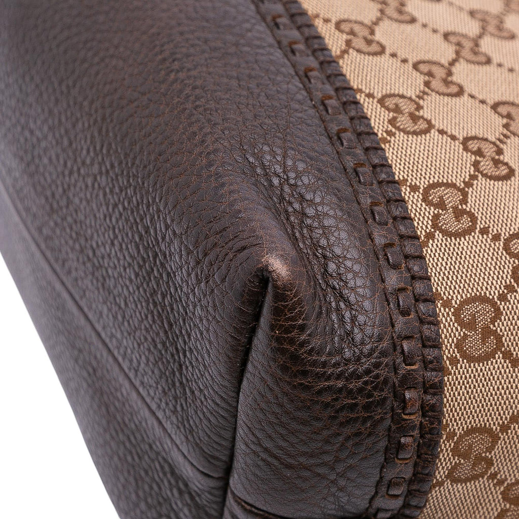 Gucci Medium GG Canvas Laidback Crafty Tote