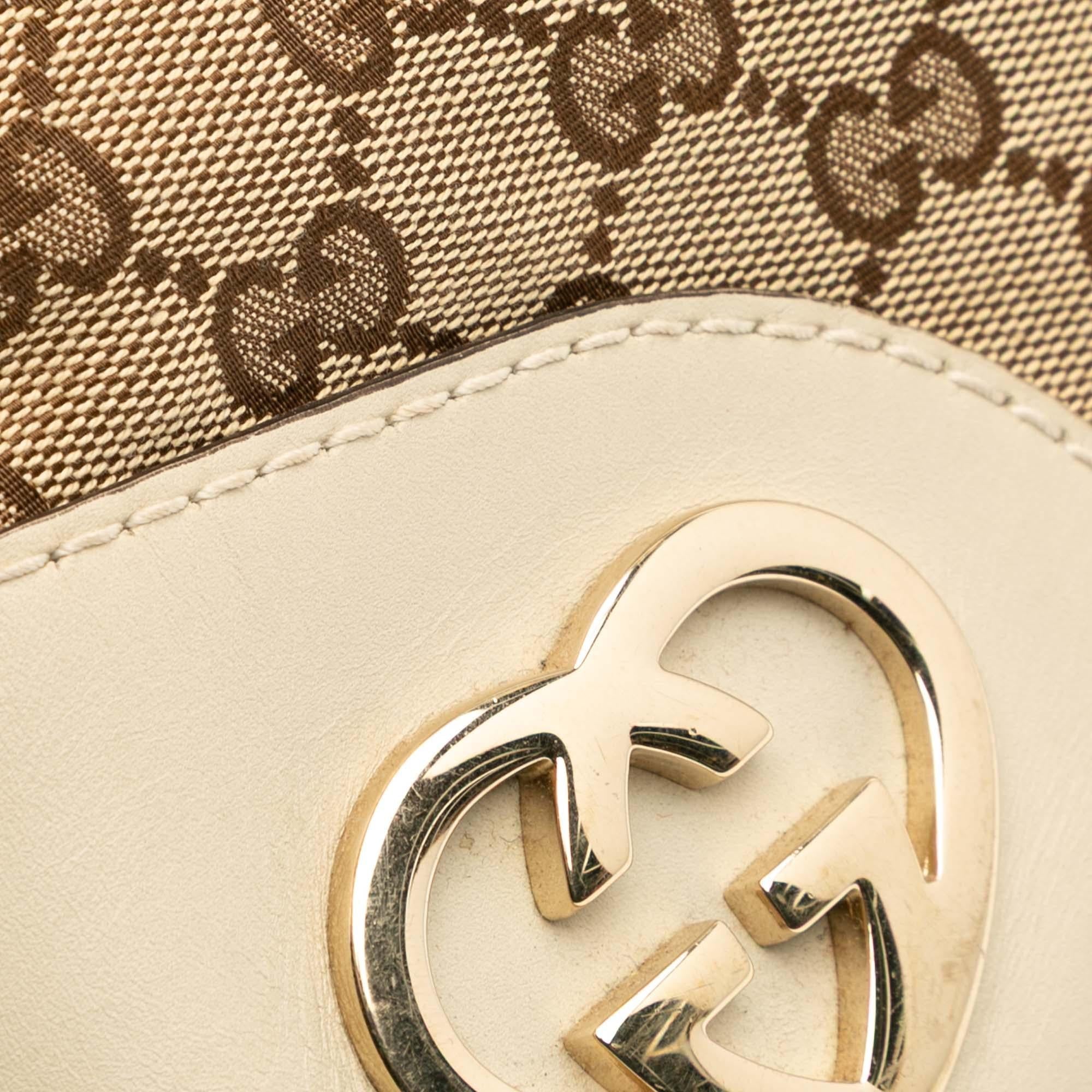 Gucci Medium GG Canvas Lovely Shoulder Bag
