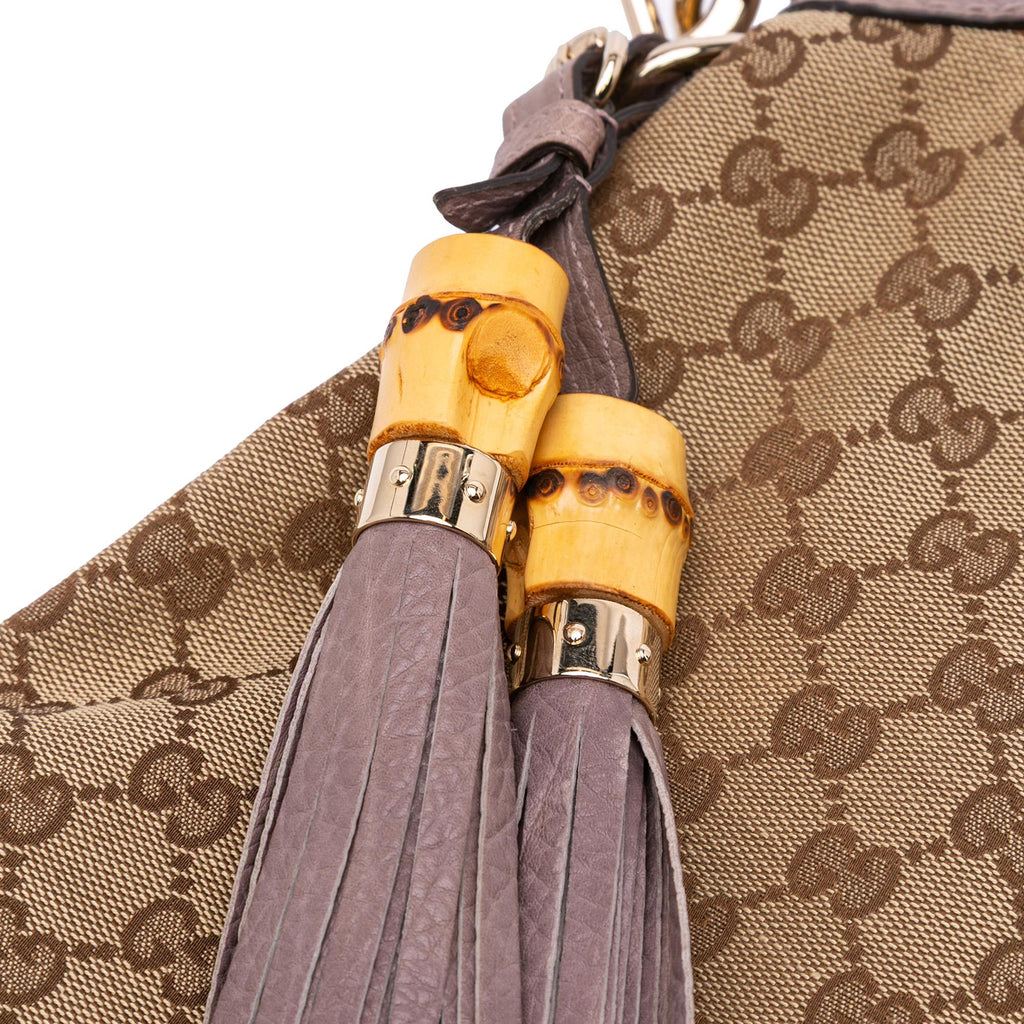 Gucci Medium GG Canvas New Jackie Satchel