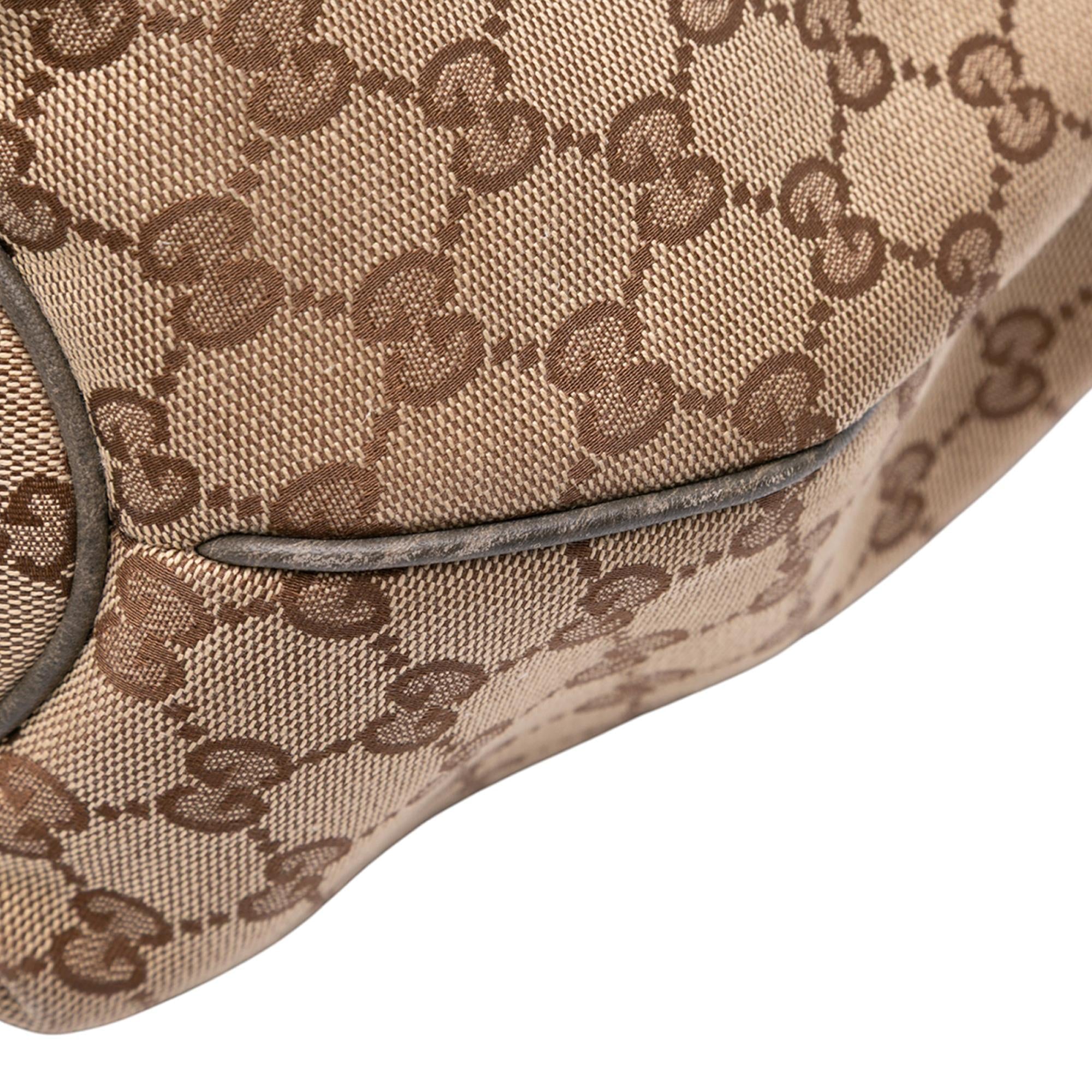 Gucci Medium GG Canvas Pelham Hobo