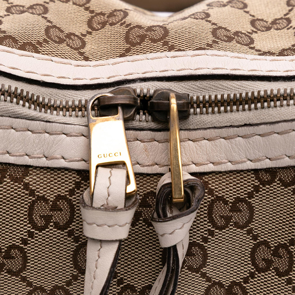 Gucci Medium GG Canvas Running Satchel
