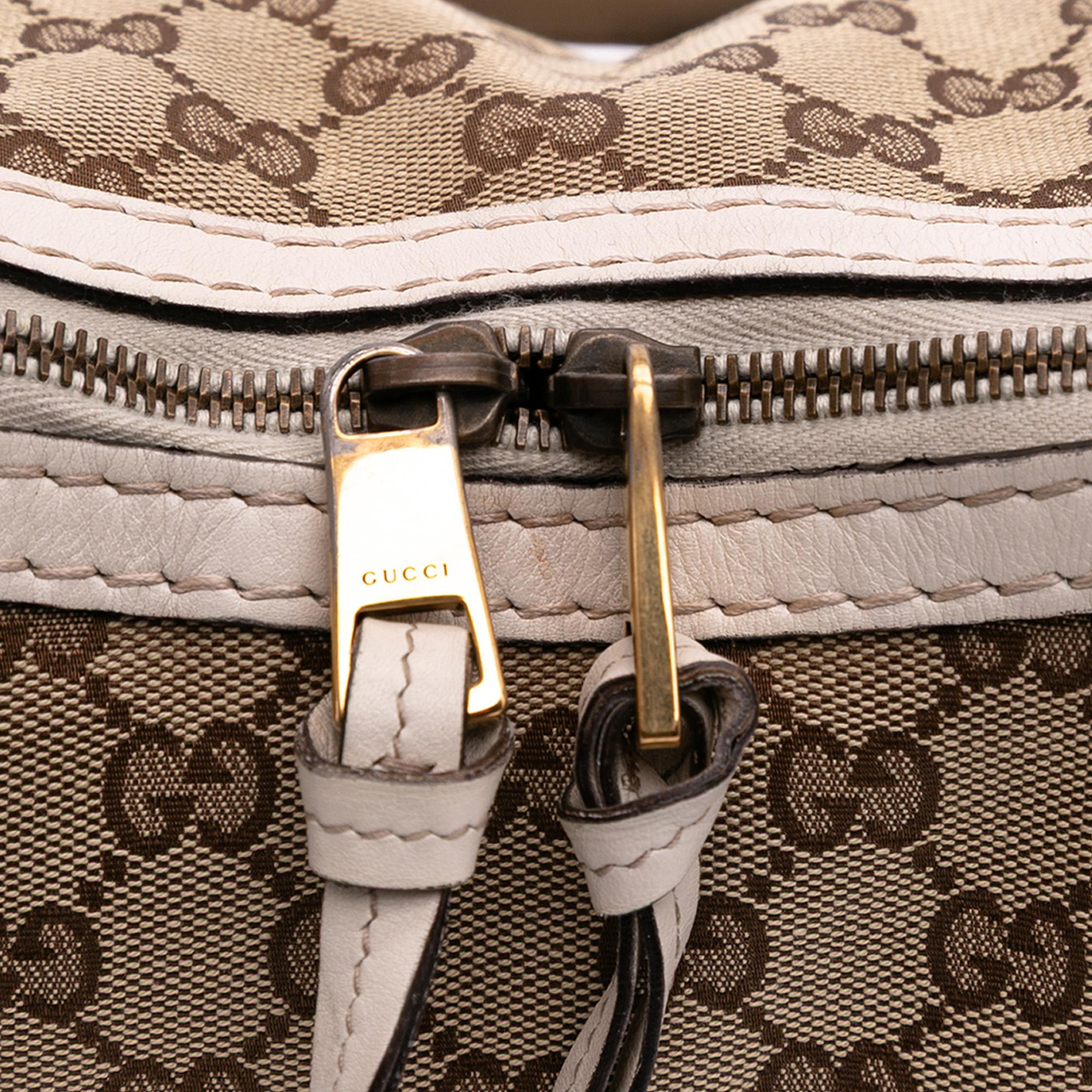 Gucci Medium GG Canvas Running Satchel