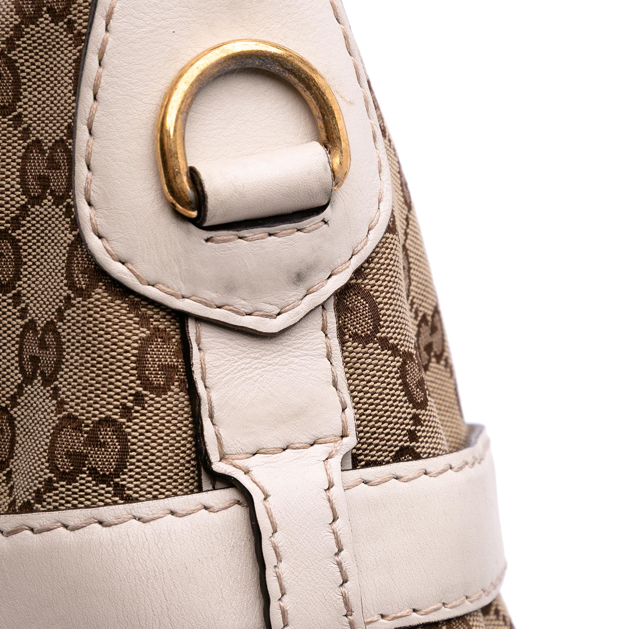 Gucci Medium GG Canvas Running Satchel