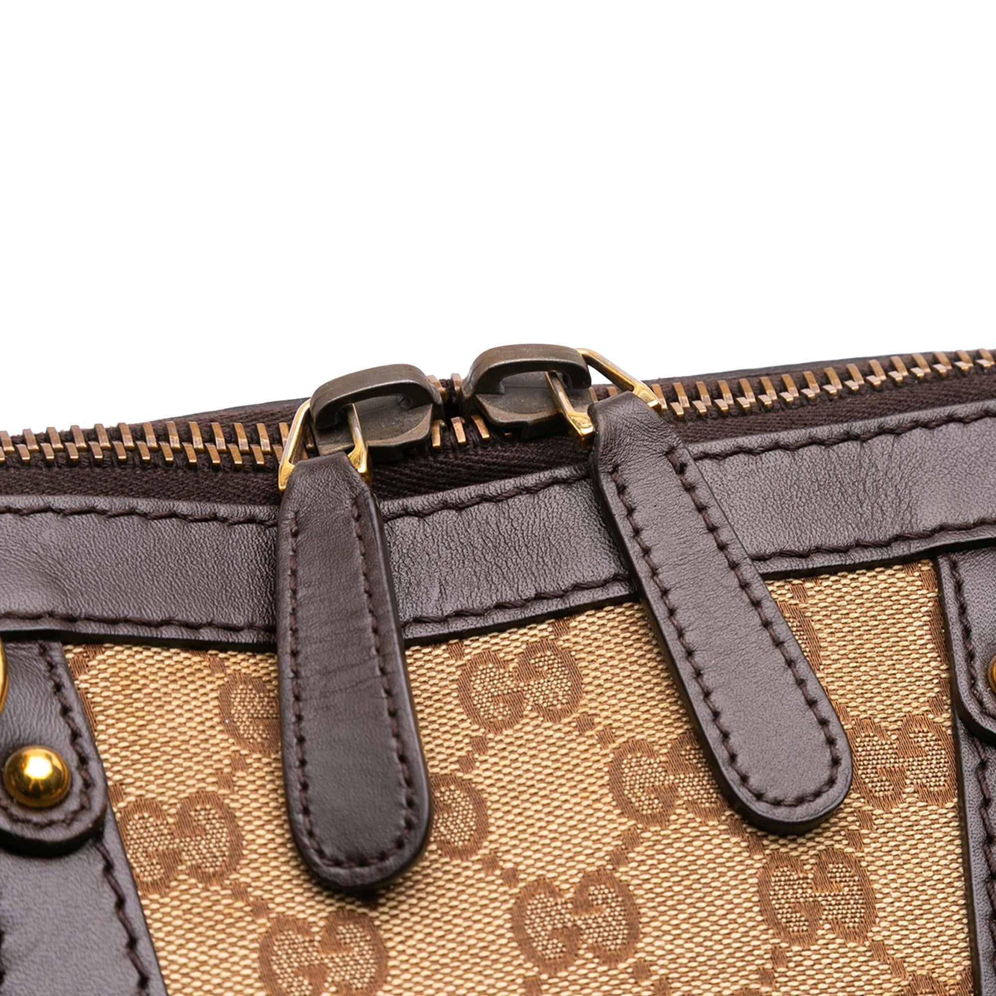 Gucci Medium GG Canvas Scarlett Satchel
