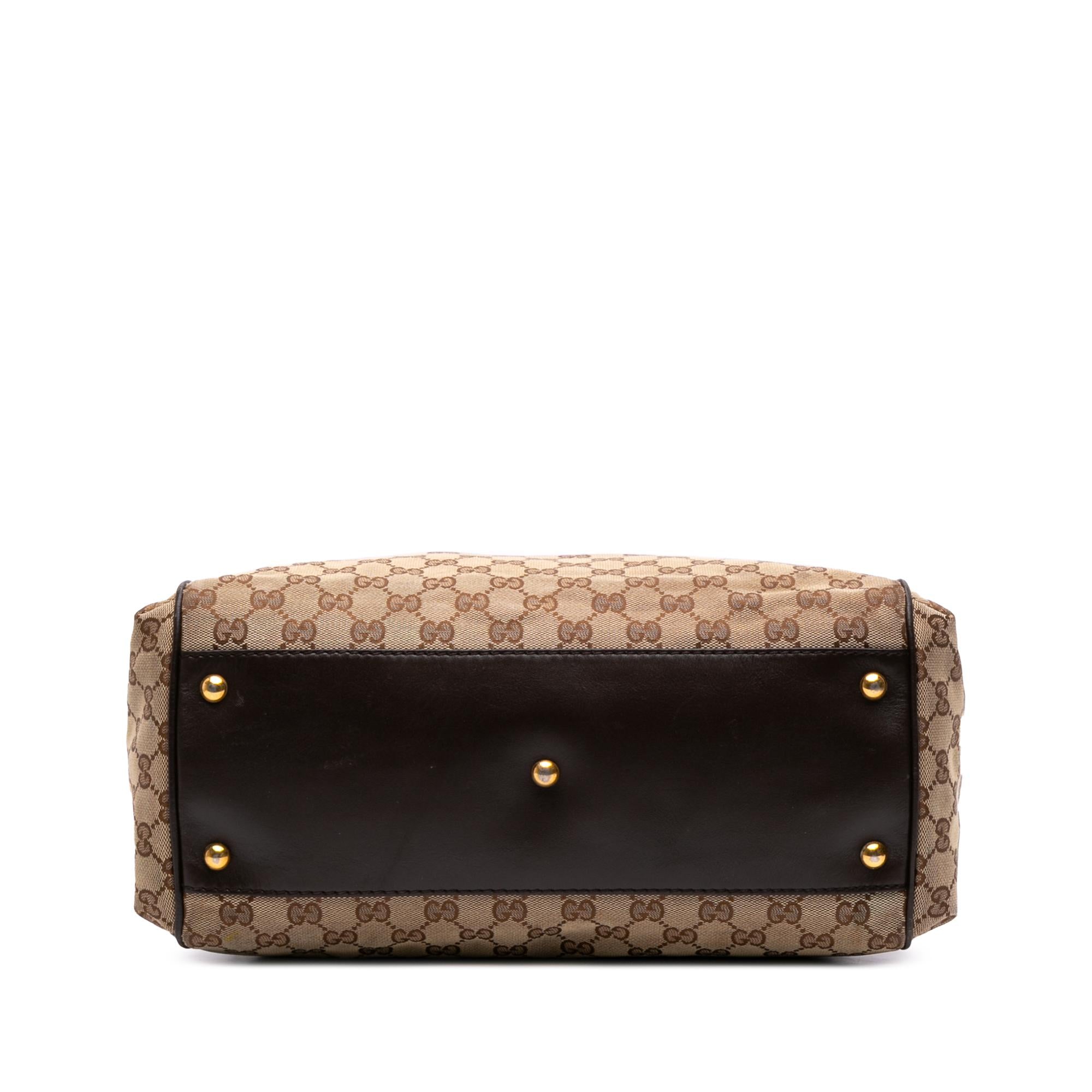 Gucci Medium GG Canvas Scarlett Satchel