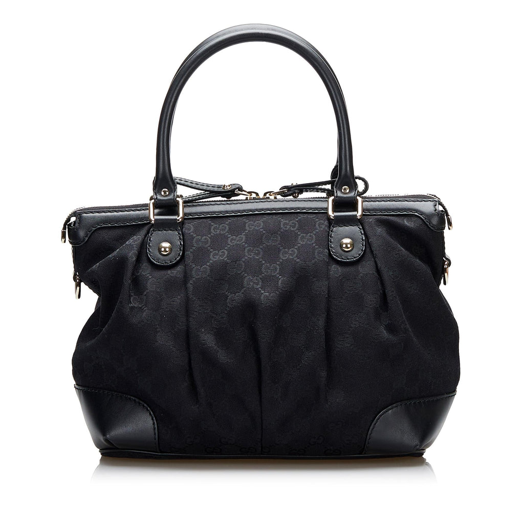 Gucci Medium GG Canvas Sukey Satchel (SHG-jijx71)