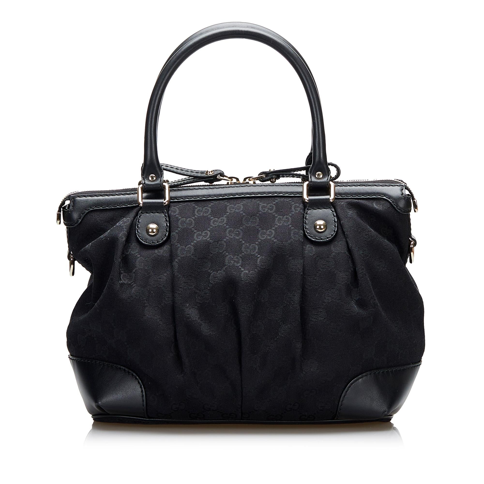 Gucci Medium GG Canvas Sukey Satchel (SHG-jijx71)