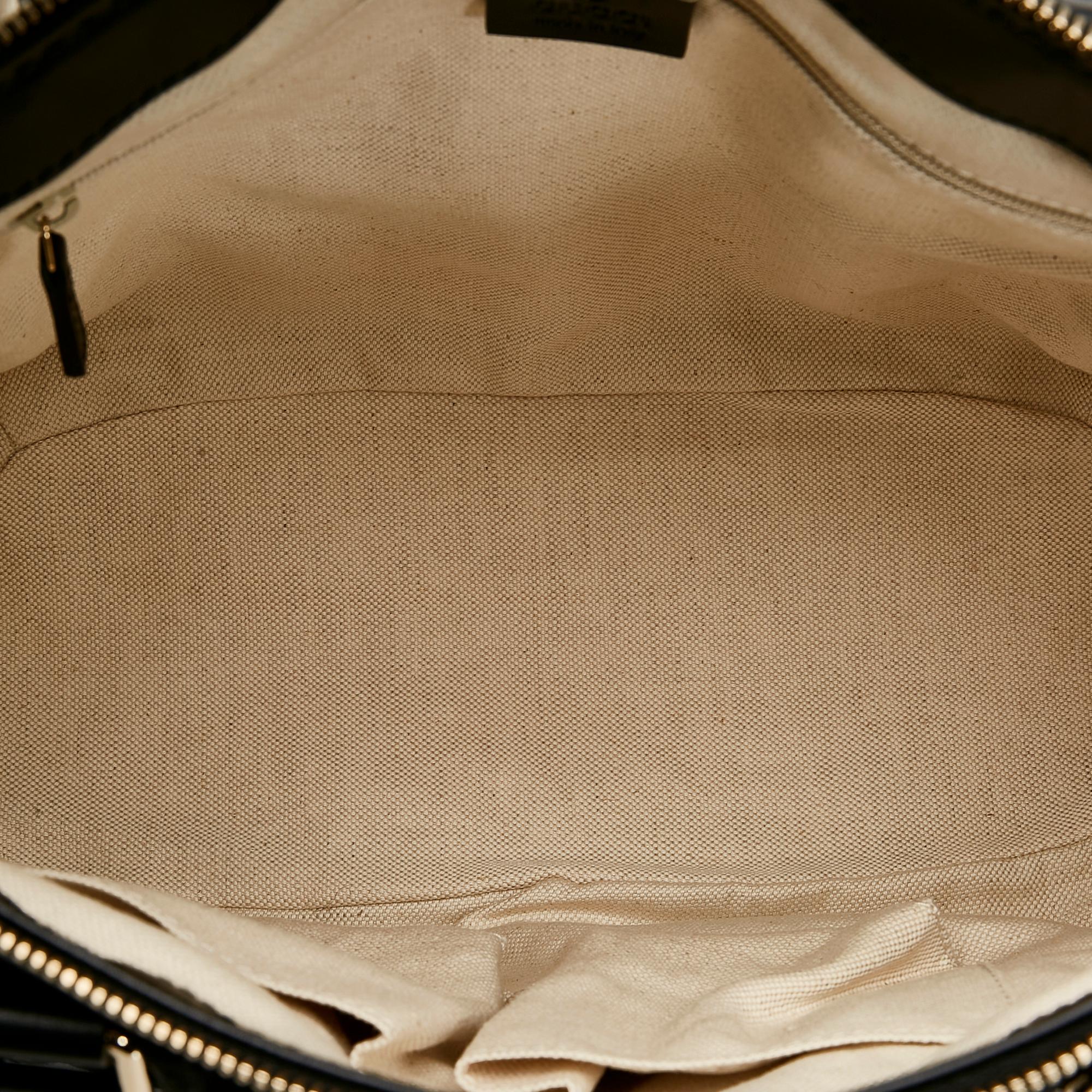 Gucci Medium GG Canvas Sukey Satchel (SHG-jijx71)