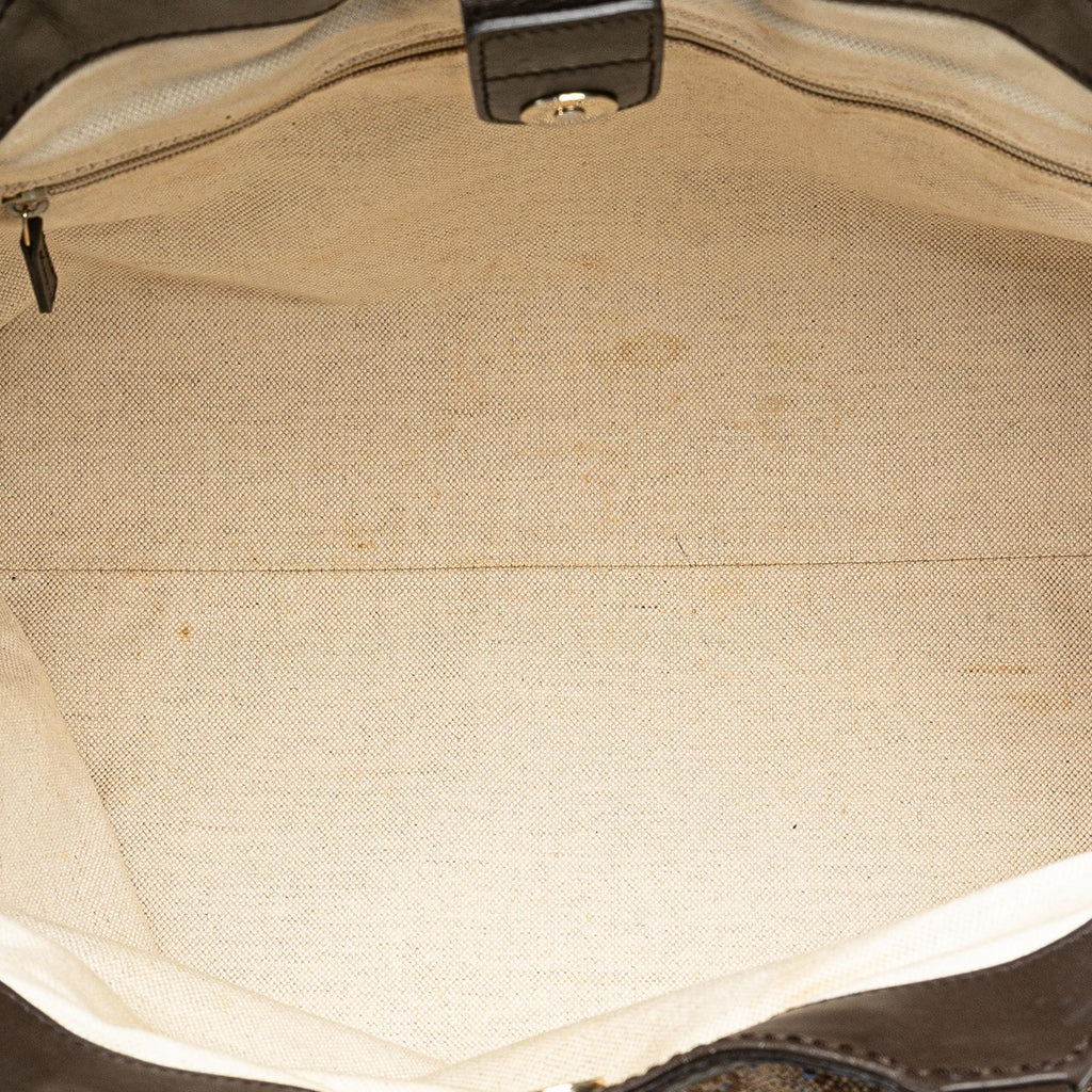 Gucci Medium GG Canvas Sukey Tote