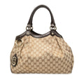 Gucci Medium GG Canvas Sukey Tote