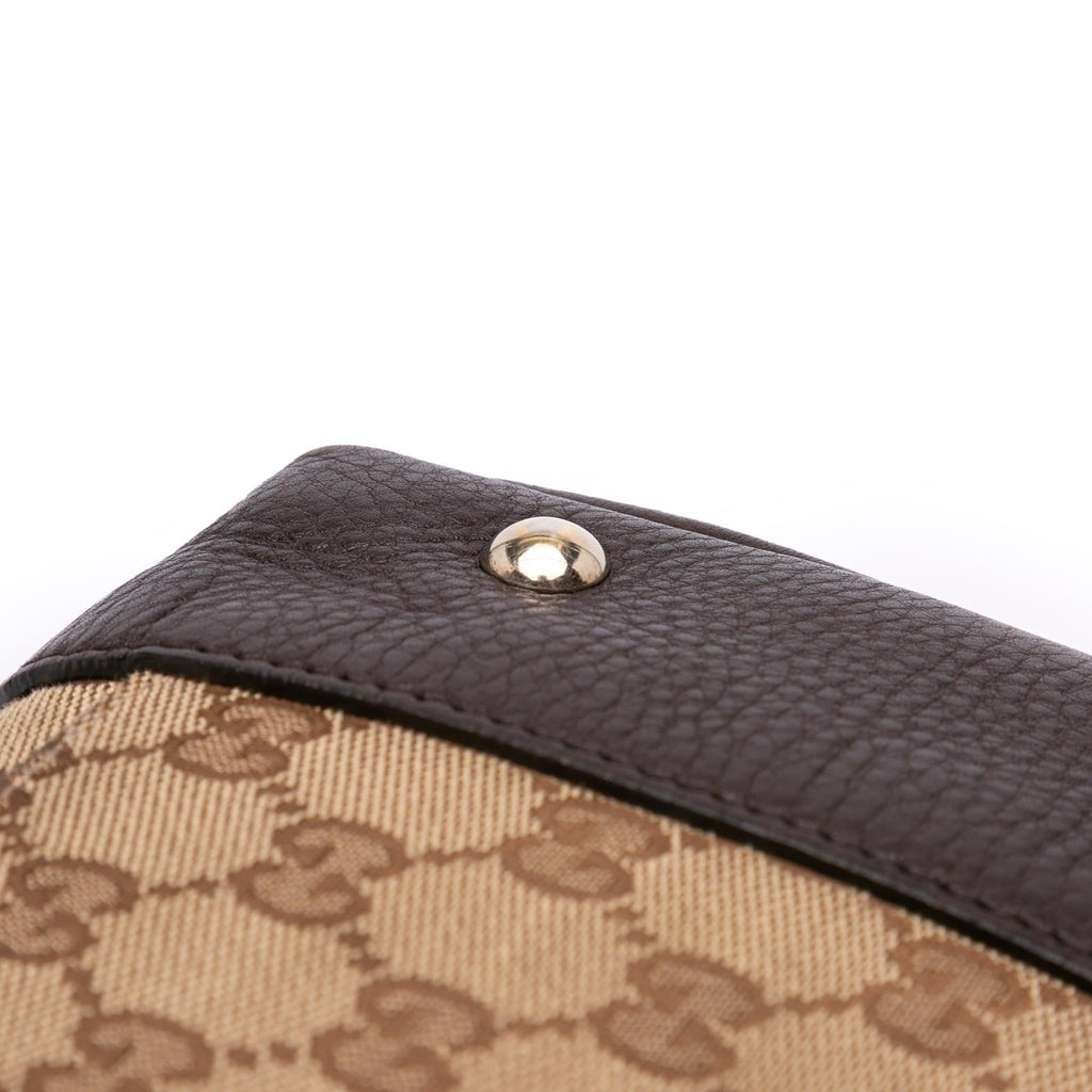 Gucci Medium GG Canvas Web Dressage Tote