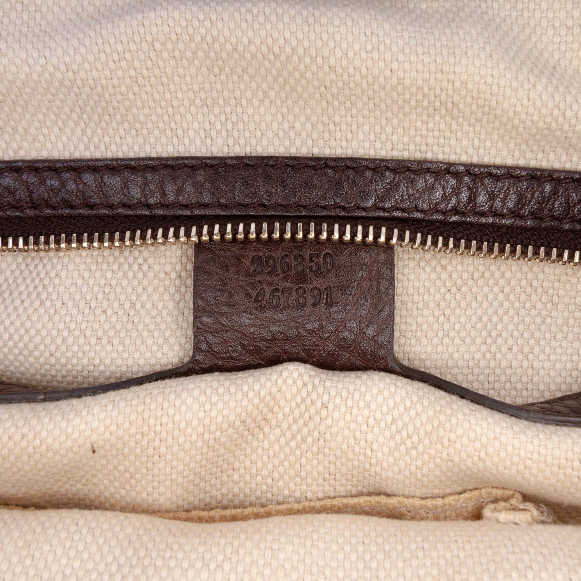 Gucci Medium GG Canvas Web Dressage Tote