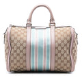 Gucci Medium GG Canvas Web Joy Boston Bag