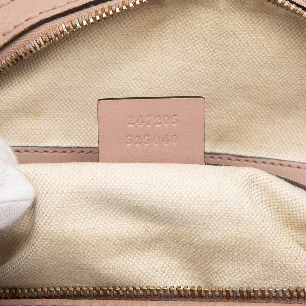 Gucci Medium GG Canvas Web Joy Boston Bag