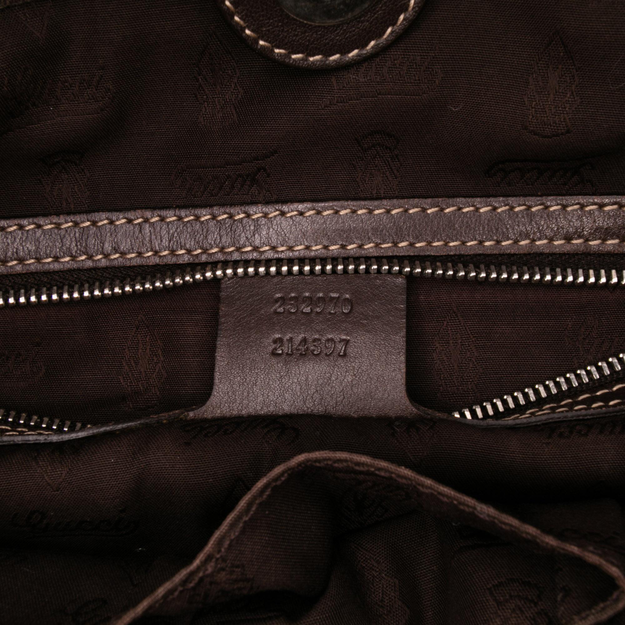 Gucci Medium GG Canvas Web Match Ball Tote