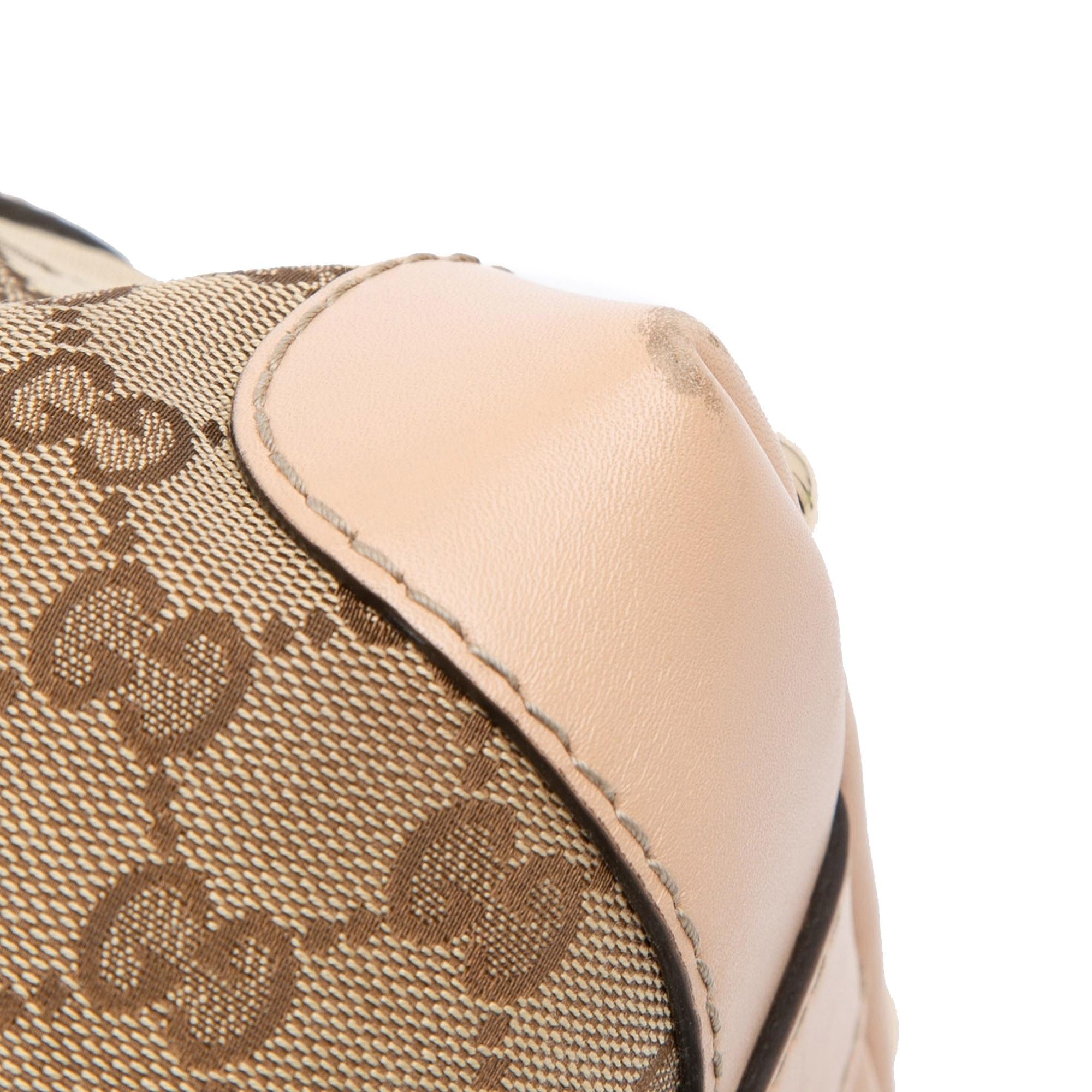 Gucci Medium GG Canvas Web Shoulder Bag