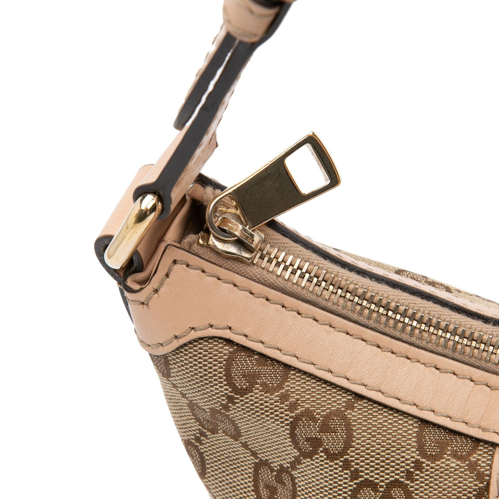 Gucci Medium GG Canvas Web Shoulder Bag