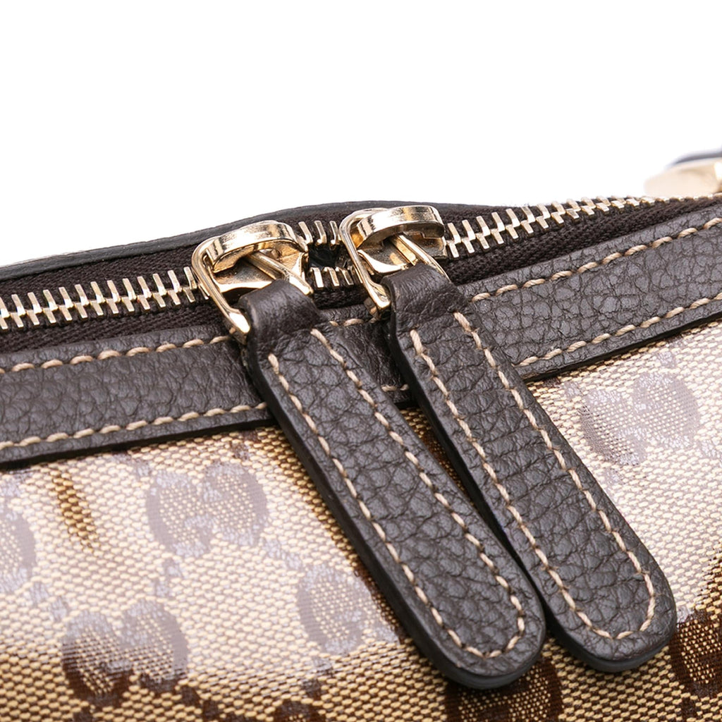 Gucci Medium GG Crystal Charm Dome Satchel