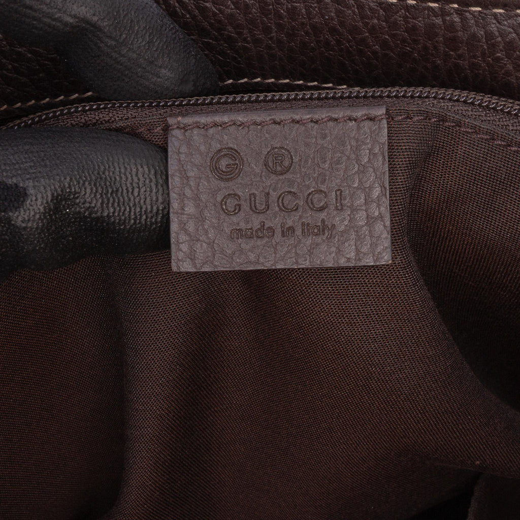 Gucci Medium GG Crystal Charm Dome Satchel